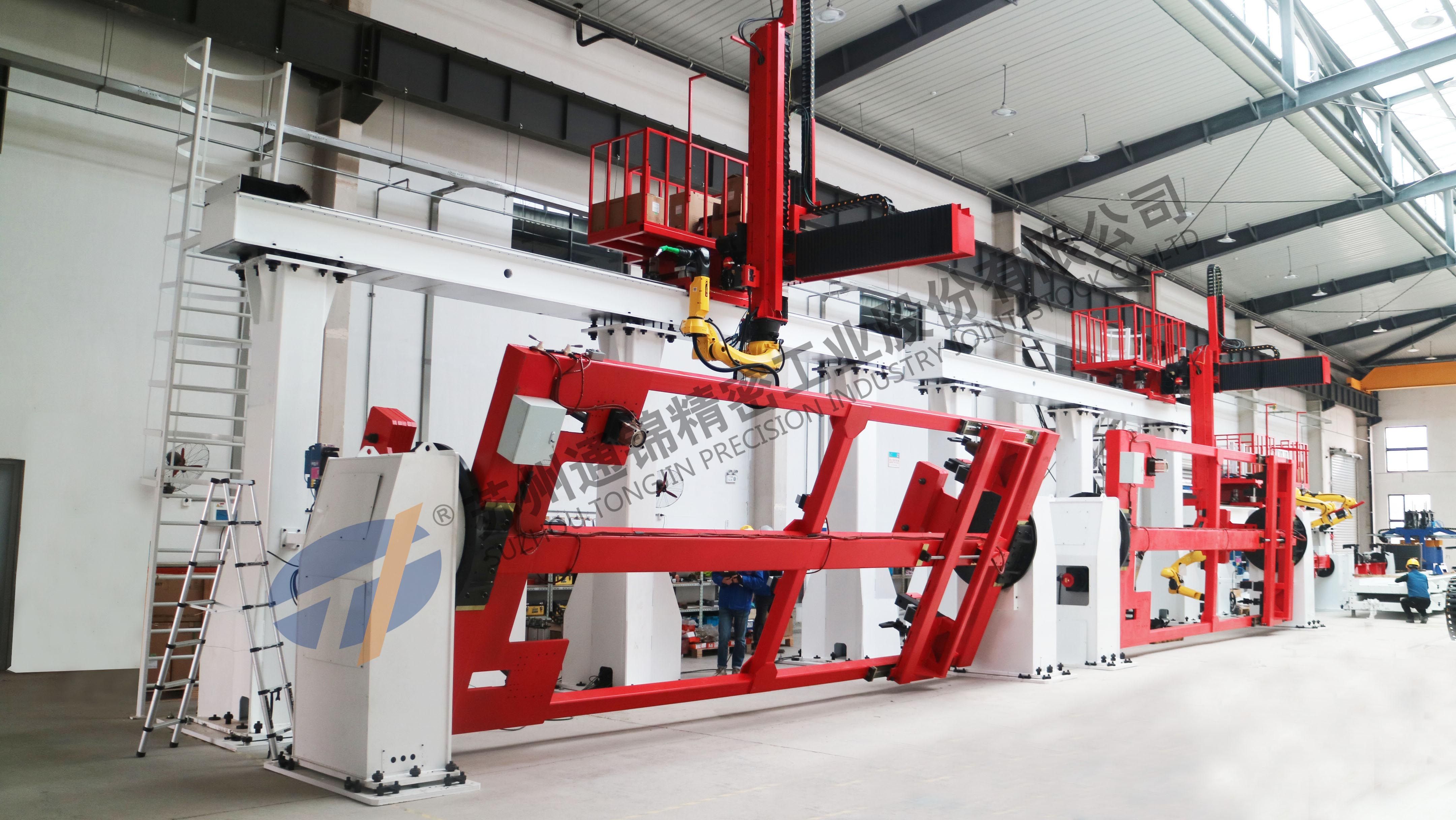 車載泵副車架焊接生產線