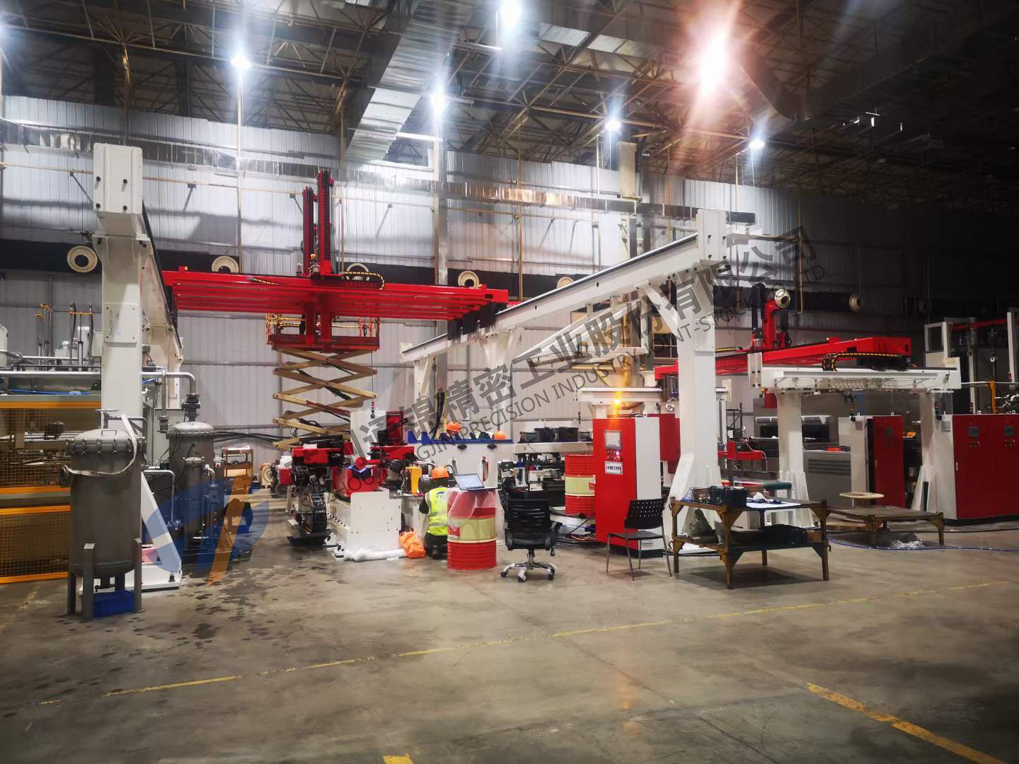 車載泵副車架焊接生產線