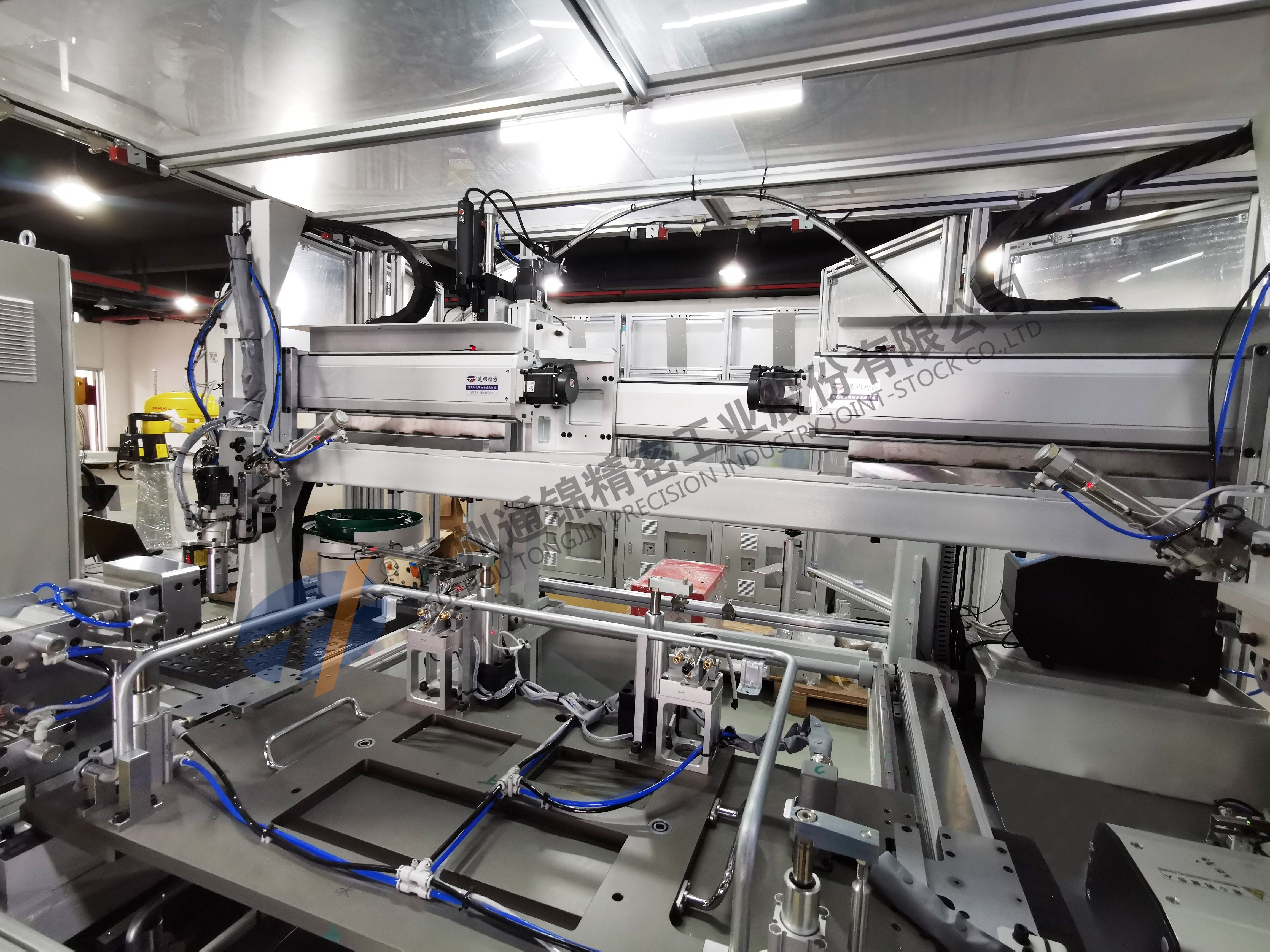 進氣管自動裝配機及檢測設備